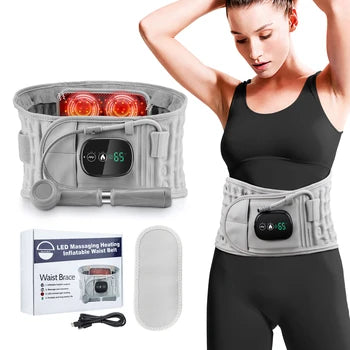 Hyperbelt™ - Back Decompression Belt With Red Light Therapy