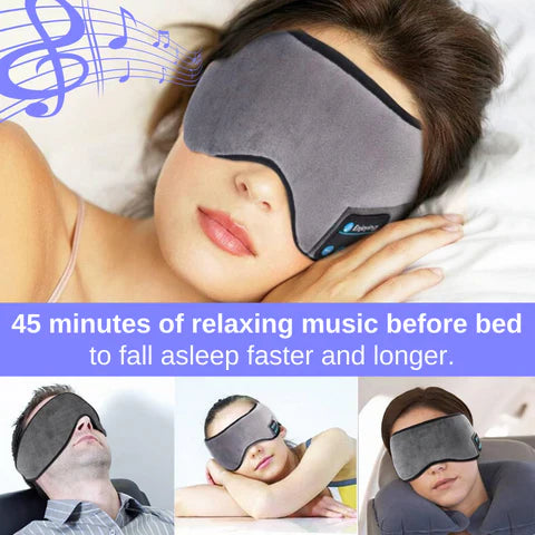 EchoRest™ - Sleep Mask with Headphones